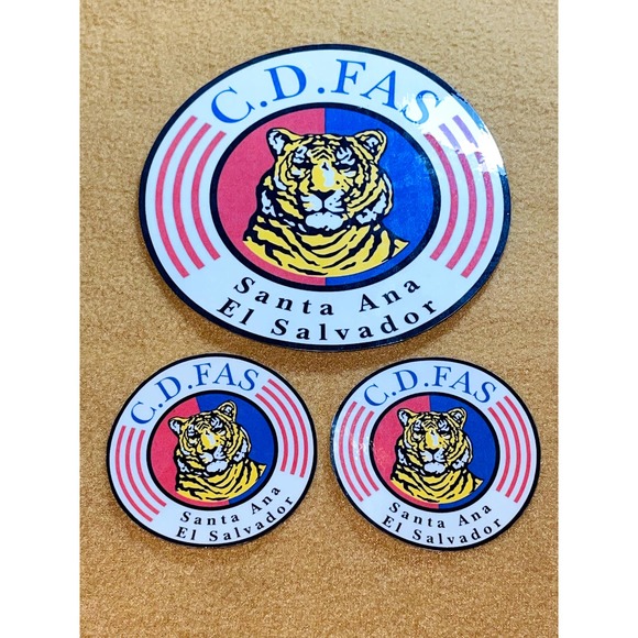 C. D. FAS High Quality Water Resistant Sticker Decal (pack of 3) - Picture 1 of 3